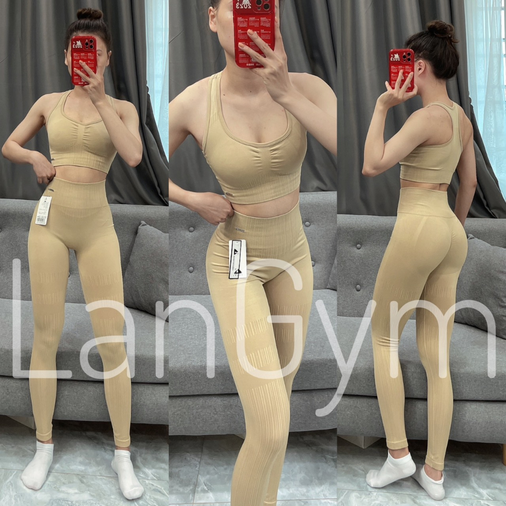 Bộ đồ NAQI Solid cao cấp . Tập gym,yoga,erobic