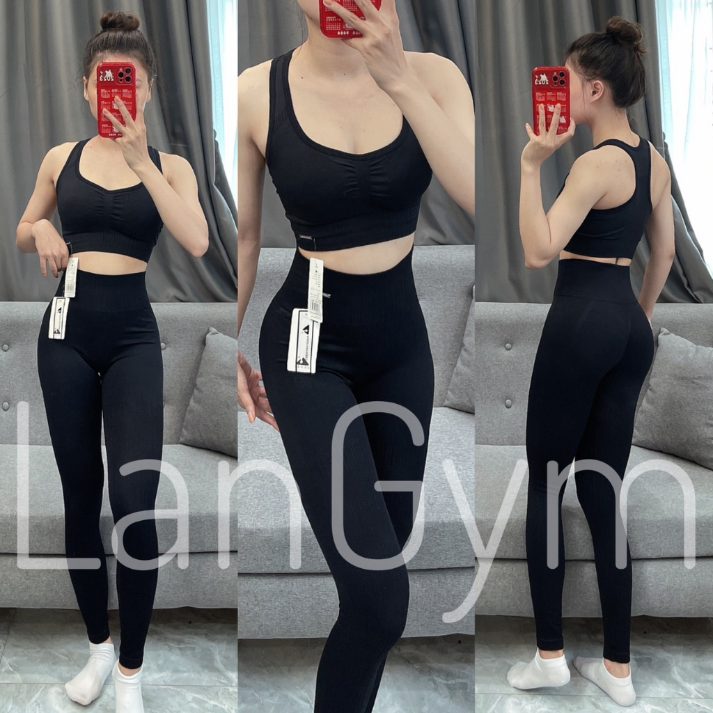 Bộ đồ NAQI Solid cao cấp . Tập gym,yoga,erobic