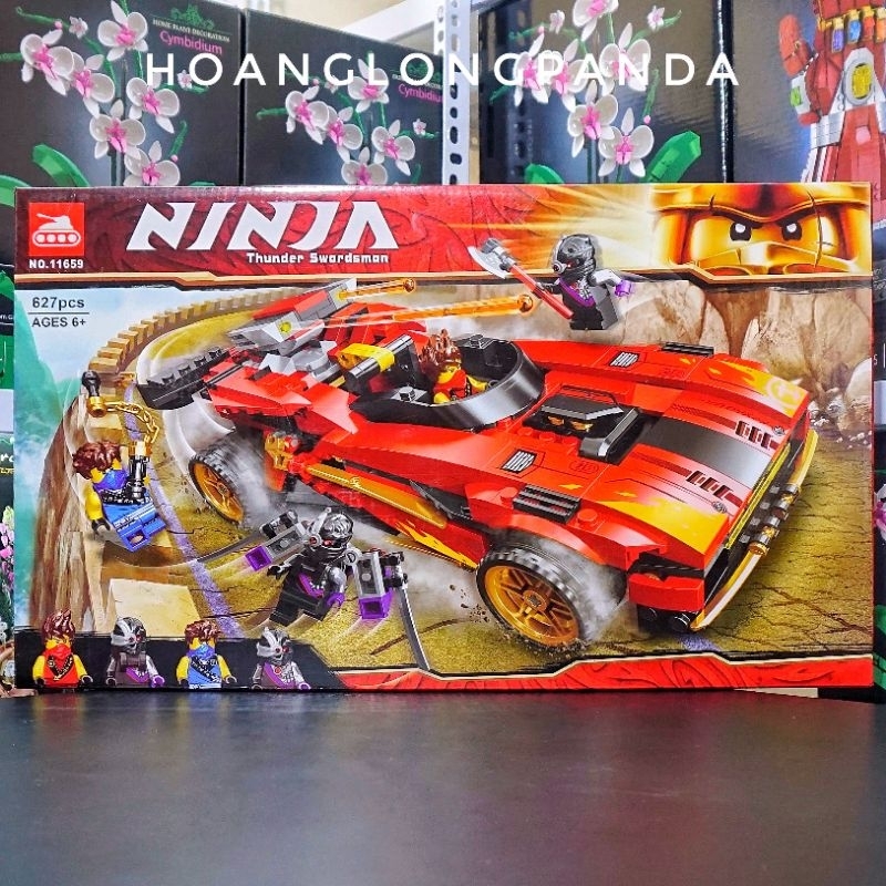 Lắp ráp LARI 11659 | 71737 X-1 Ninja Charger | 627 chi tiết
