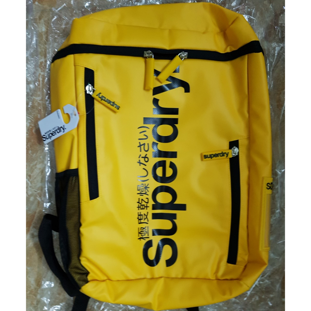 Balo Superdry Waterproof Bagpack, Men's Fashion, Bags, Backpack