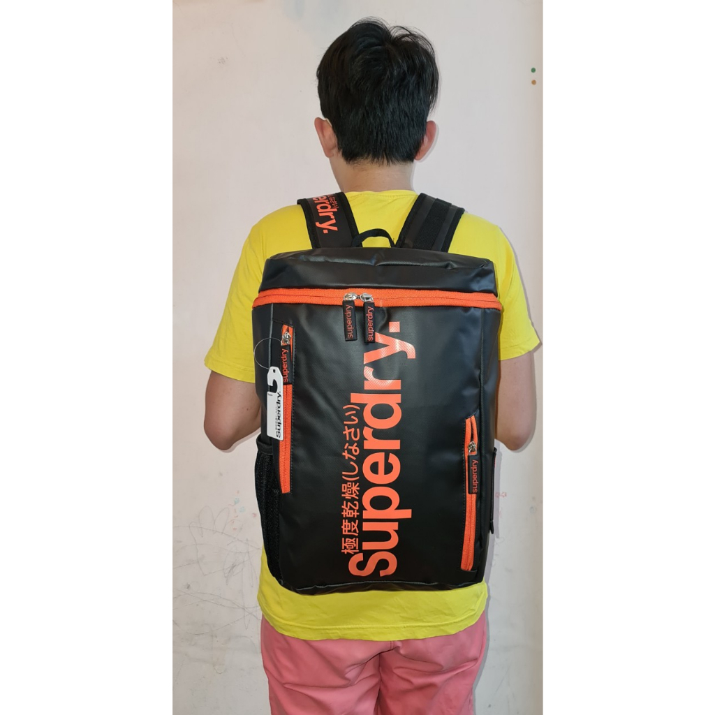 Balo Superdry Waterproof Bagpack, Men's Fashion, Bags, Backpack