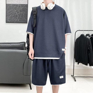 Bộ Thun Nam Nữ - Set Unisex form rộng tay lỡ vải đẹp