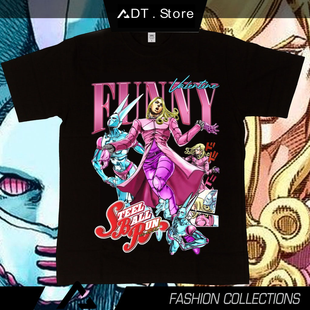 Áo thun hình Funny Valentine Jojo Bizzare cực chất giá rẻ mẫu HOT bán chạy