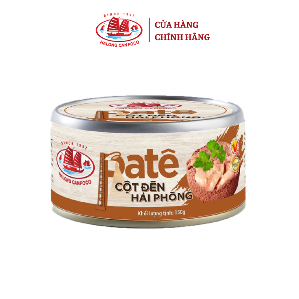 Combo 3 Pate Cột Đèn Hải Phòng HẠ LONG CANFOCO 150g/1 lon