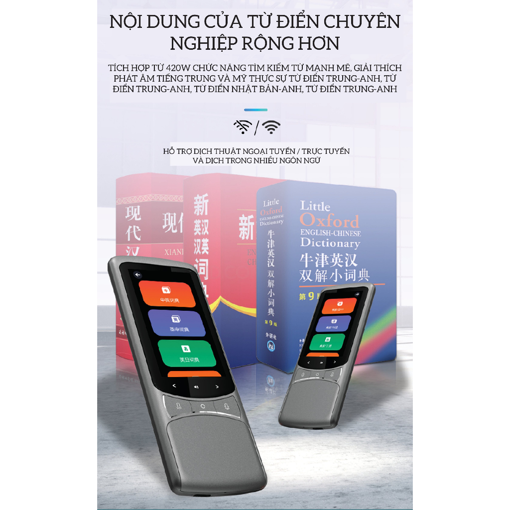 Máy Phiên Dịch Vtalk Go - Máy Phiên Dịch Mang Thương Hiệu Việt Nam