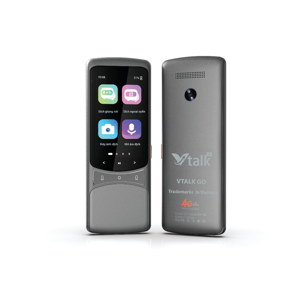 Máy Phiên Dịch Vtalk Go - Máy Phiên Dịch Mang Thương Hiệu Việt Nam