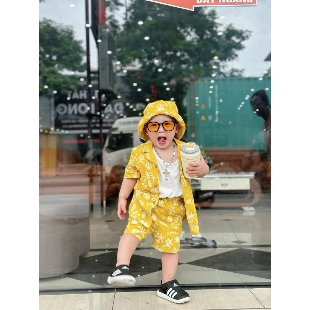 C97 - BỘ CÂY DỪA VÀNG KÈM MŨ BT
