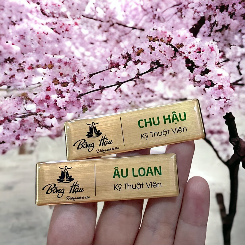 Bảng tên Spa -Vui lòng nhắn gửi thông tin cho shop