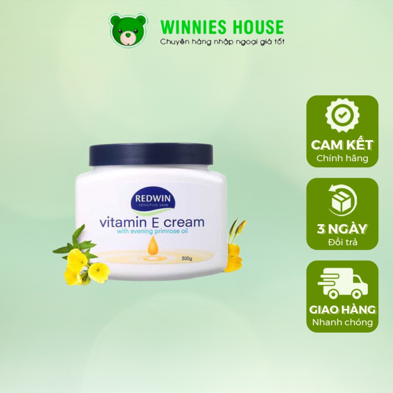 Kem dưỡng Vitamin E Redwin 300gr
