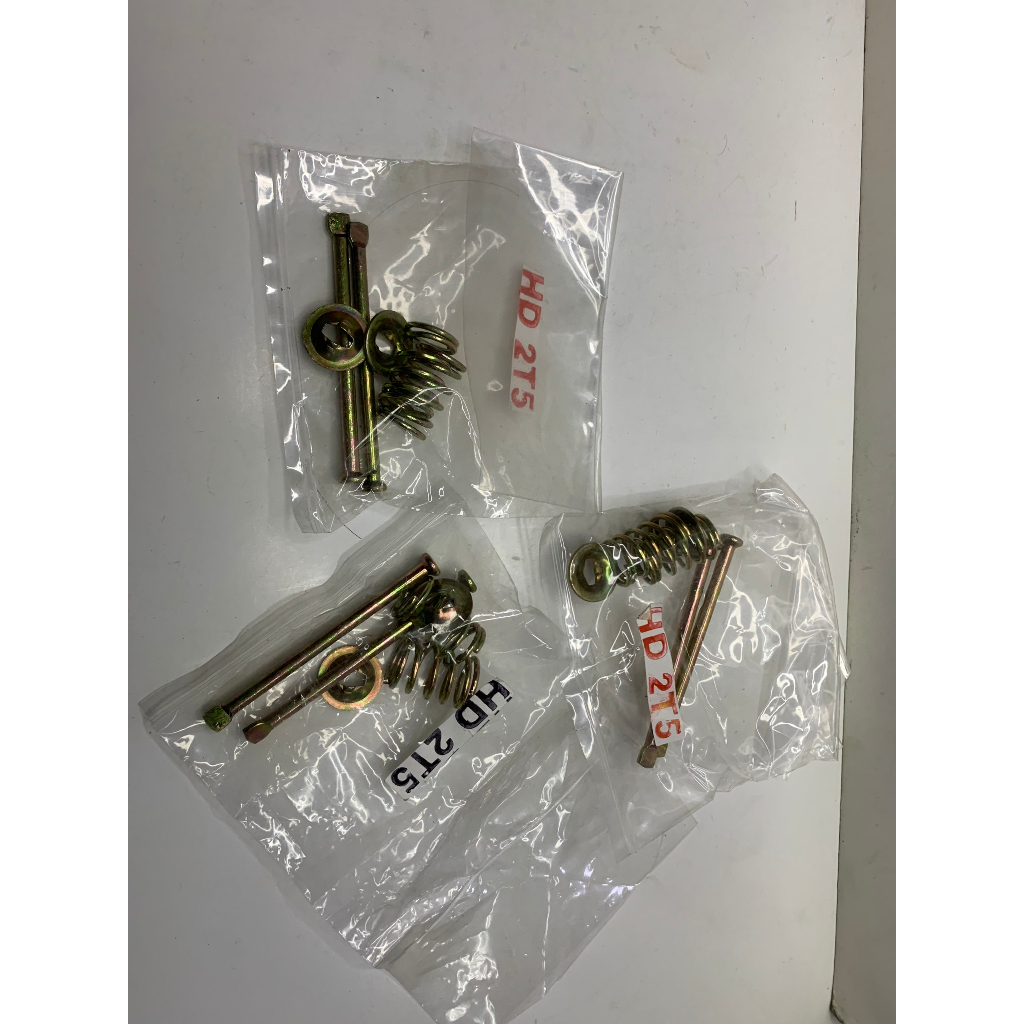 Ộ lò xo, đinh, chén....Bắt, Ghim guốc phanh xe tải Hd 2T5 - 3t5 Hùydai Mighty, HD65