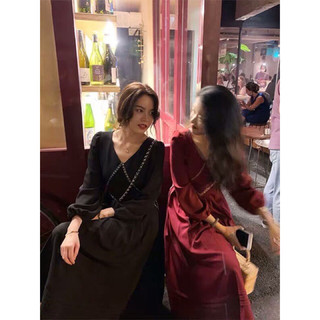 (Sẵn) Đầm vintage cổ tim tiểu thư
