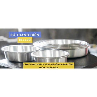 Bơ nhôm / xửng hấp nhôm thanh hiền