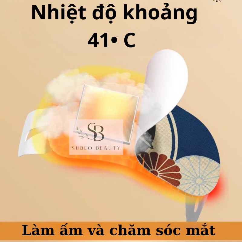 Mặt Nạ Xông Hơi Mắt Nhật Bản LOVE RESTORING Giúp Thư Giãn Như Spa Giảm Mỏi