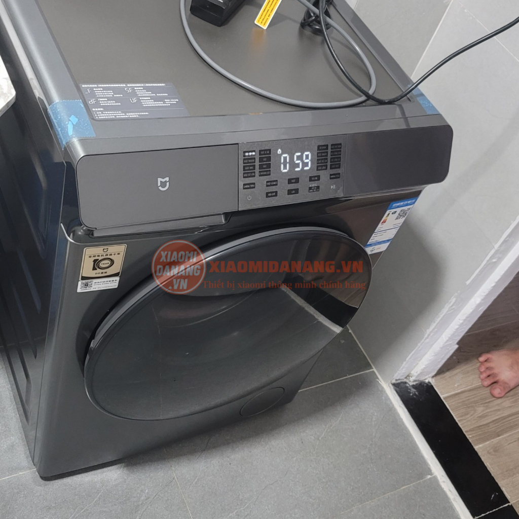 Tem dán việt hóa máy giặt Xiaomi Mijia MJ202 giặt 10kg sấy 7kg và giặt 12kg sấy 9kg