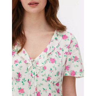 Đầm Maxi Cổ Tim Viền Bèo