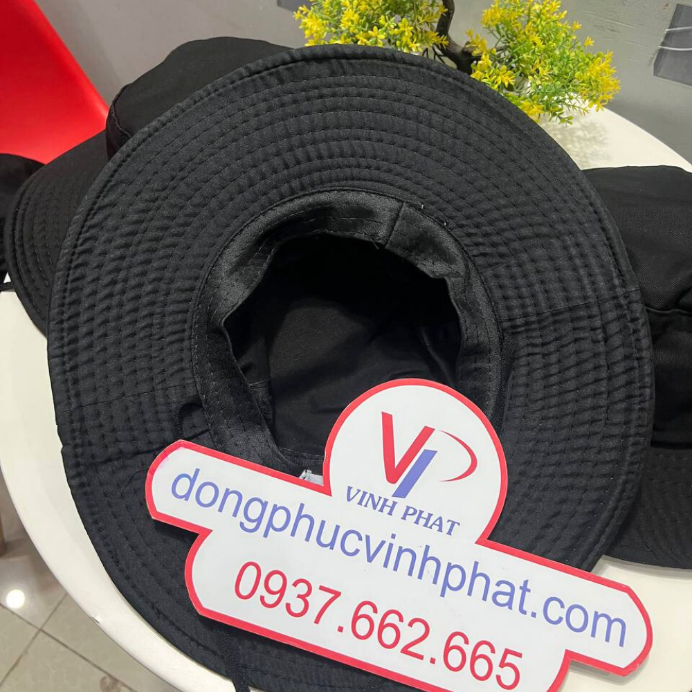 Nón Tai Bèo Trơn Đủ Màu  Dành Cho Người Lớn Vải Kaki Cotton - Hình Thật