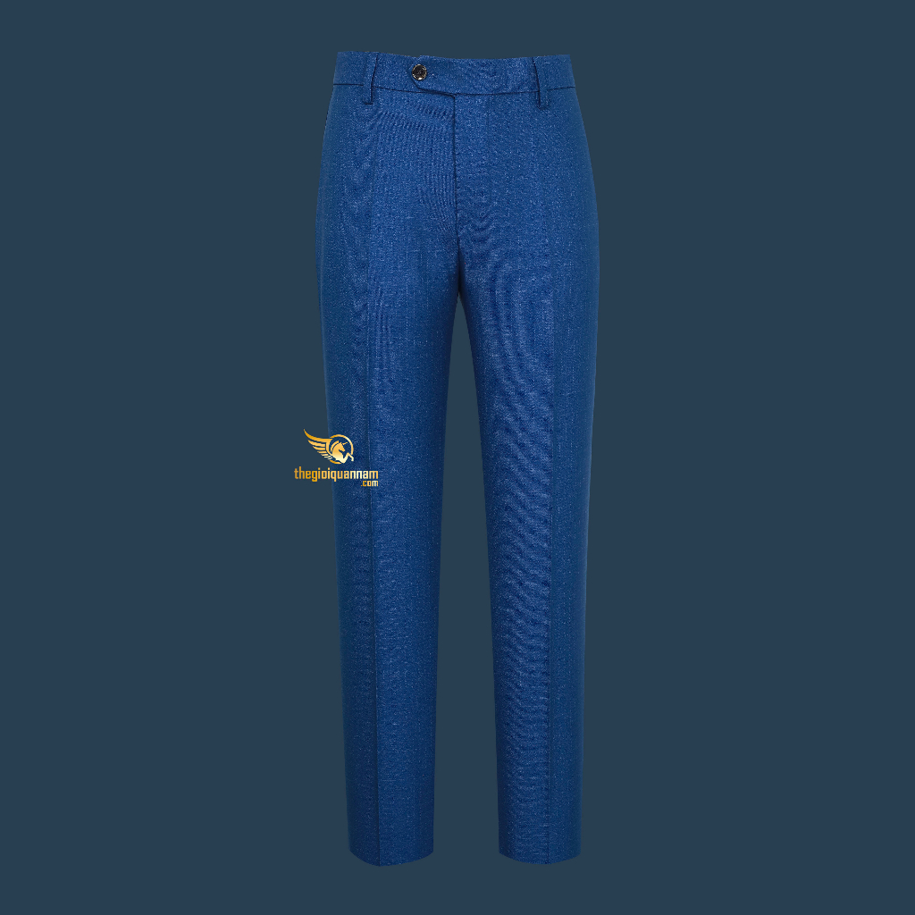 Quần âu nam màu xanh biển cao cấp dáng Slimfit, quần tây nam dáng ôm basic sang trọng lịch lãm, 1 đổi 1 30 ngày