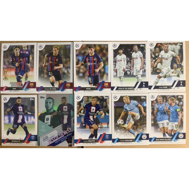 Thẻ bóng đá Topps Ucc Flagships 2022/23