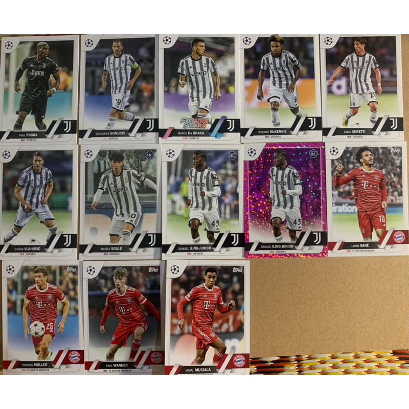 Thẻ bóng đá Topps Ucc Flagships 2022/23