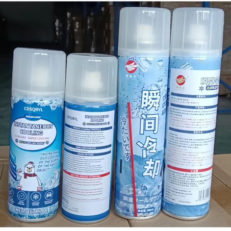Bình Xịt Làm Lạnh Tức Thì Ôtô Xe Máy Instantaneous Cooling 260ml - 360ml - Làm lạnh nhanh, khử mùi hiệu quả
