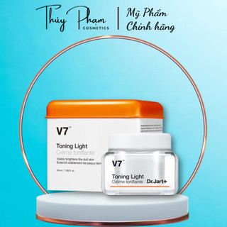 Kem v7 toning light dr jart 50ml, kem v7 dưỡng trắng, mờ thâm nám