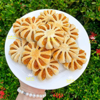 1KG BÁNH KHÓM ( dứa, thơm ) HOA MAI(Đặc Sản Tắc Cậu Kiên Giang)