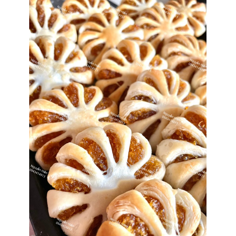 1KG BÁNH KHÓM ( dứa, thơm ) HOA MAI(Đặc Sản Tắc Cậu Kiên Giang)