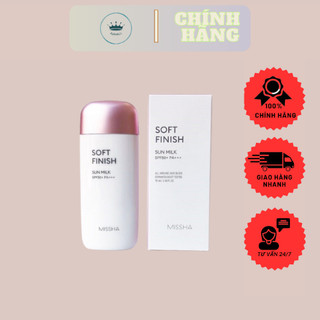 Kem Chống Nắng Missha Soft Finish Sun Milk 70ml