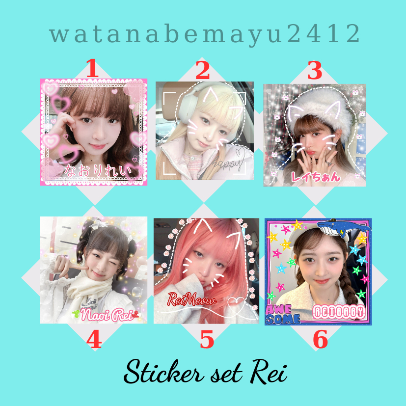 STICKER NIÊM PHONG IVE   WONYOUNG REI LIZ GAEUL LEESEO