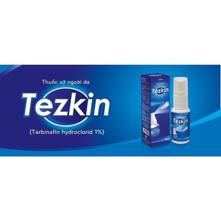Xịt ngoài da tezkin 15ml