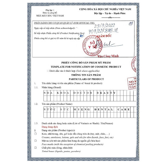 Nước súc miệng Dental care MẪU MỠI CẢI TIẾN HƠN giải pháp nha khoa tại nhà
