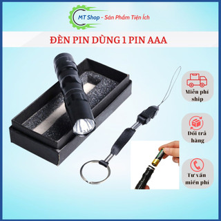 Đèn pin police mini 3w, 1 pin aa