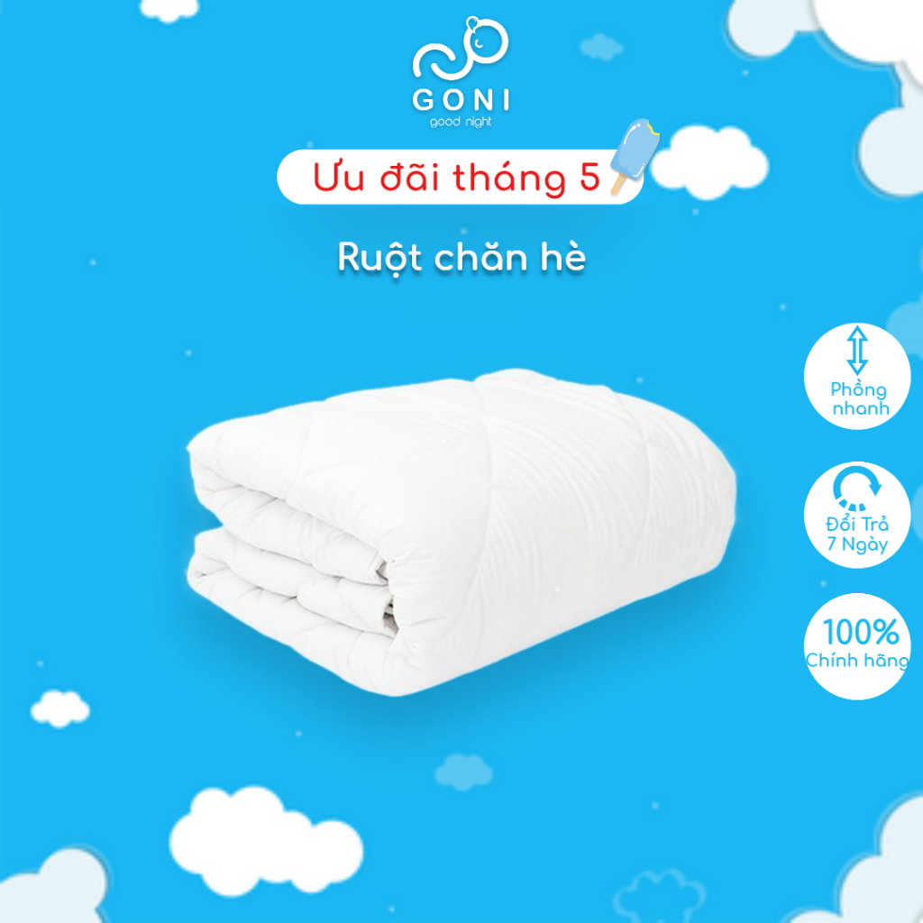 Ruột Chăn Mền Chăn Hè Cao Cấp GONI 2mx2m2