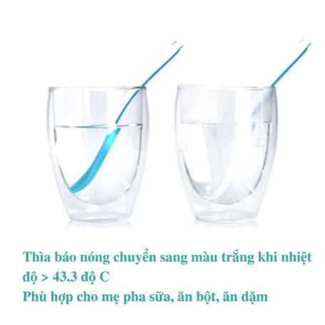 Thìa báo nóng, thìa ăn dặm cho bé siêu thị mẹ bé carot