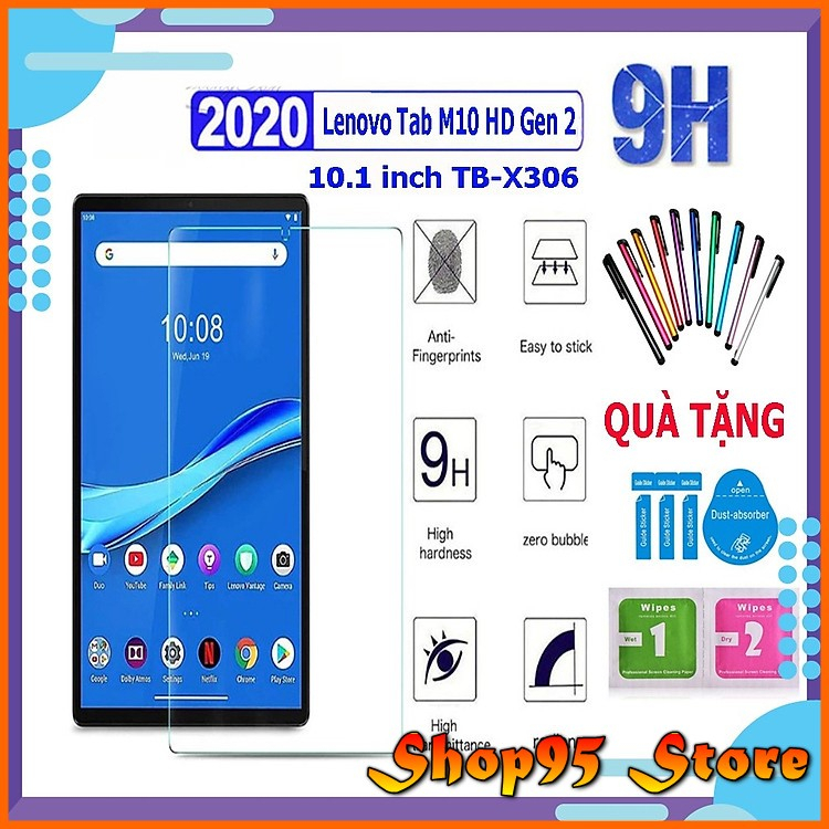 Cường lực bảo vệ màn Lenovo Tab P11 K10 10.3' M8 M10 HD gen 2 X306F/X M10 Fhd Plus X606X/F X605F X505F T-X605C X606X