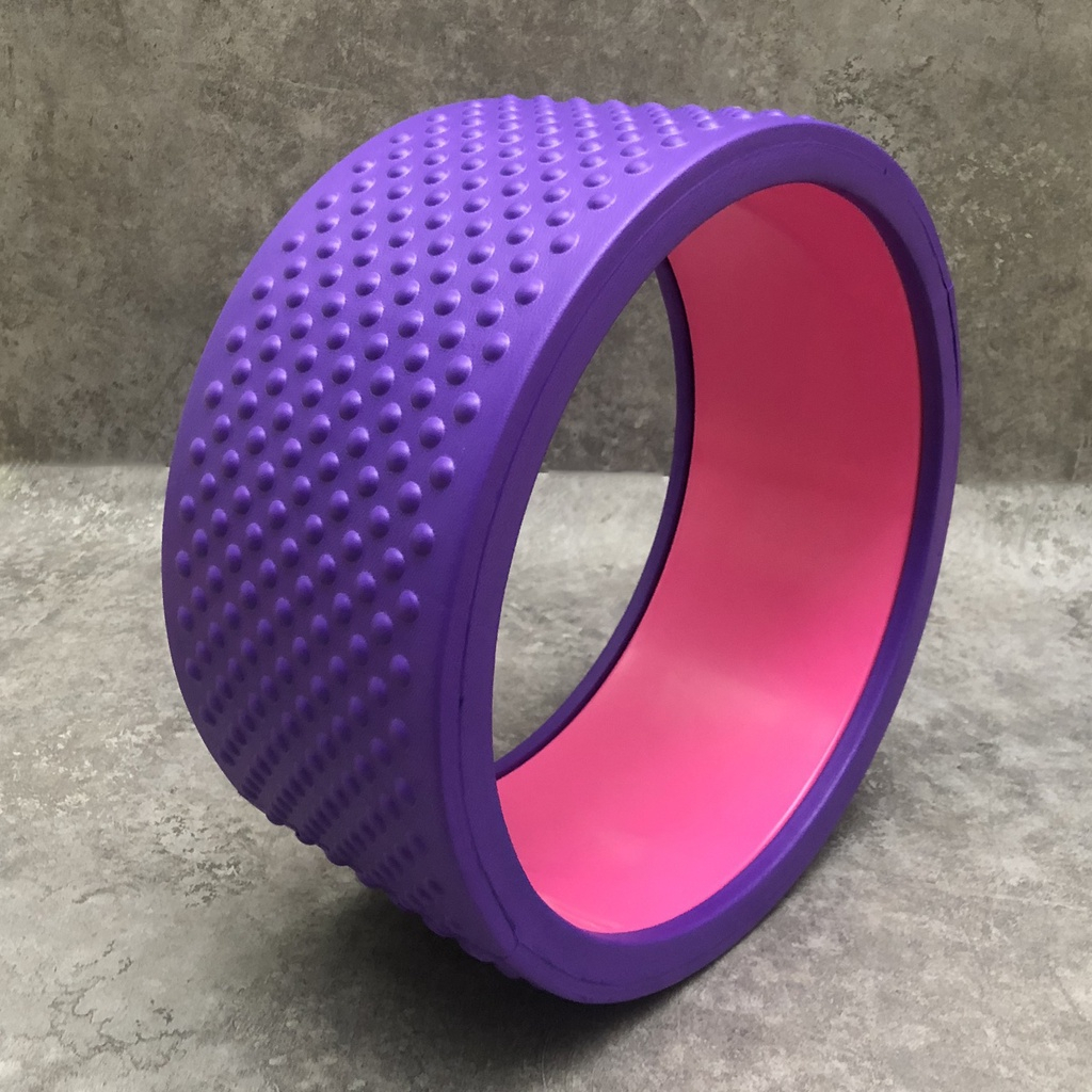 Vòng  Gai Tập Yoga Bọc Cao Su hỗ trợ tập Yoga bản 15cm,Vòng gai cao cấp nhiều màu