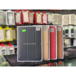 Bao da smart case cho ipad mini 1,2,3,4,5, mini 6 tpu chống sốc bảo vệ máy