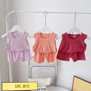 Xả lỗ set 3 bộ ba lỗ cho bé siêu mát