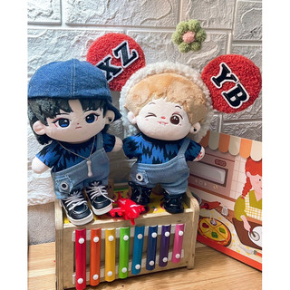 [ outfit doll ] Bộ yếm dành cho búp bê 15cm,20cm