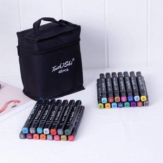 Bộ Bút Dạ 2 Đầu 48 Cây Marker Touch Cool