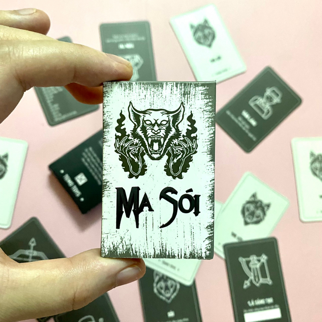 Bộ bài ma sói ultimate deluxe việt hoá boardgame cho bạn bè nhiều chức năng mới