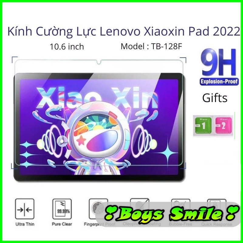 Kính Cường Lực Bảo Vệ Màn Hình Trong Cho Lenovo Tab M10 Plus 3rd Gen 3 10.6 10.1 2022 Xiaoxin Pad 2022 trong Suốt