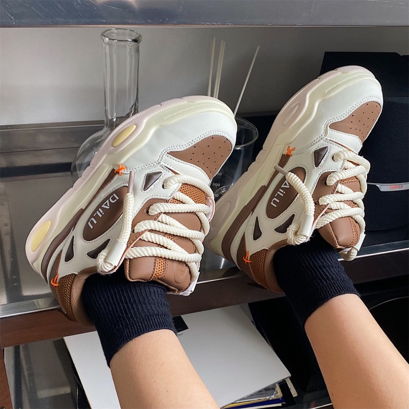 GIÀY SNEAKER UNISEX S66 DAILU ĐẾ CAO 3CM PHONG CÁCH