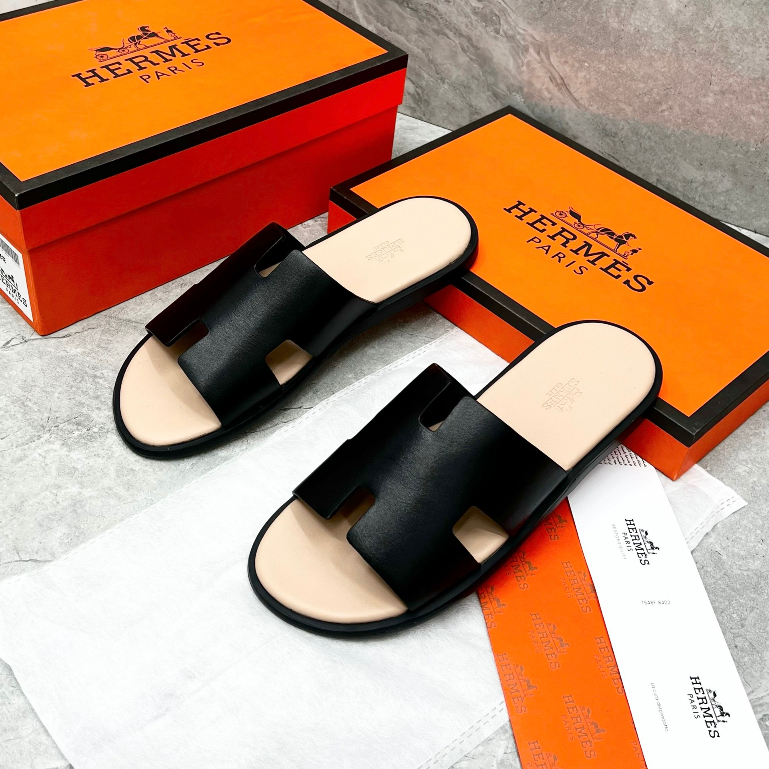 Dép Quai Ngang Hm 8 Màu Quai Da Đế Phíp Cực Chất - Dép Lê , Dép Tông