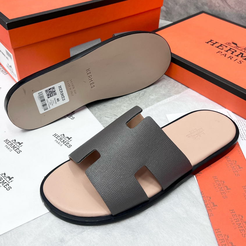 Dép Quai Ngang Hm 8 Màu Quai Da Đế Phíp Cực Chất - Dép Lê , Dép Tông