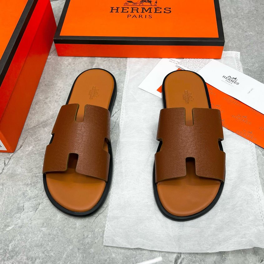 Dép Quai Ngang Hm 8 Màu Quai Da Đế Phíp Cực Chất - Dép Lê , Dép Tông