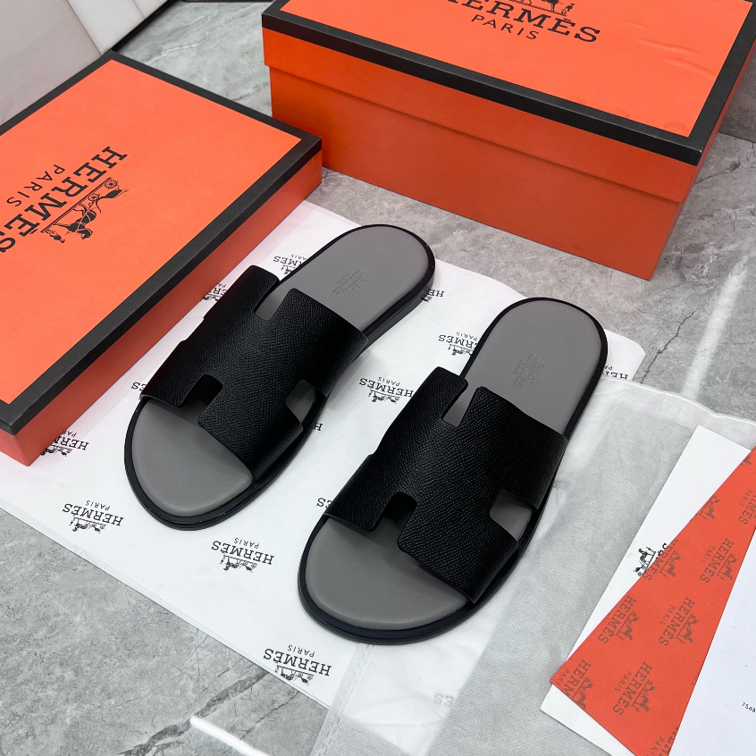 Dép Quai Ngang Hm 8 Màu Quai Da Đế Phíp Cực Chất - Dép Lê , Dép Tông