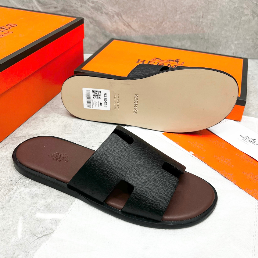 Dép Quai Ngang Hm 8 Màu Quai Da Đế Phíp Cực Chất - Dép Lê , Dép Tông