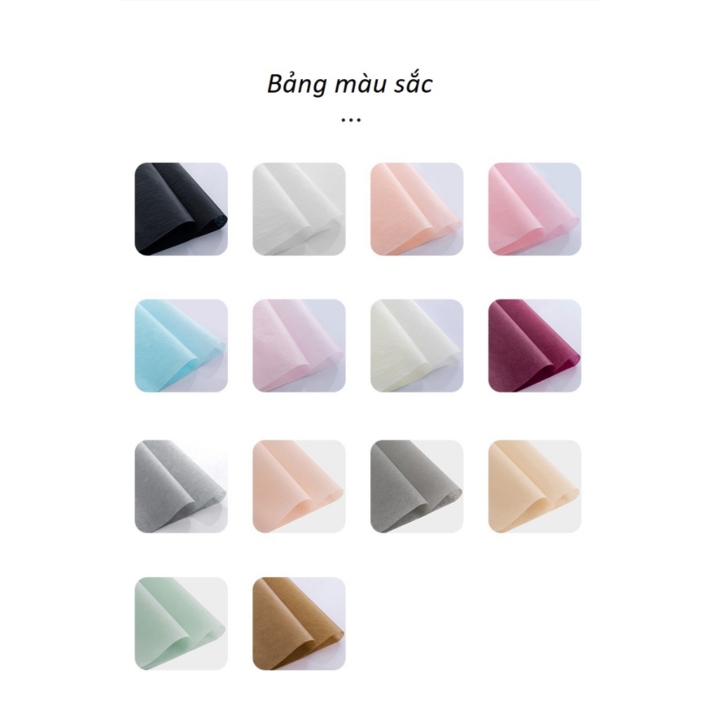 Giấy lót gói hoa ❤️ Phong cách Hàn Quốc 50*70 cm