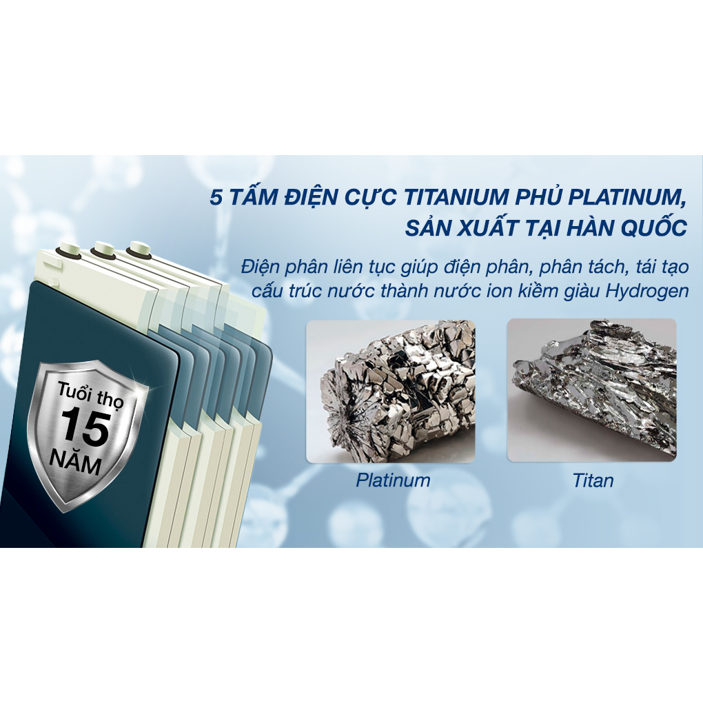 Máy lọc nước Mutosi Hydrogen Pro Plus Ion Kiềm MP-F082-HC4H5 hàng chính hãng